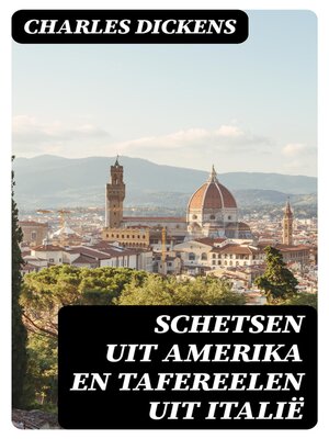 cover image of Schetsen uit Amerika en Tafereelen uit Italië